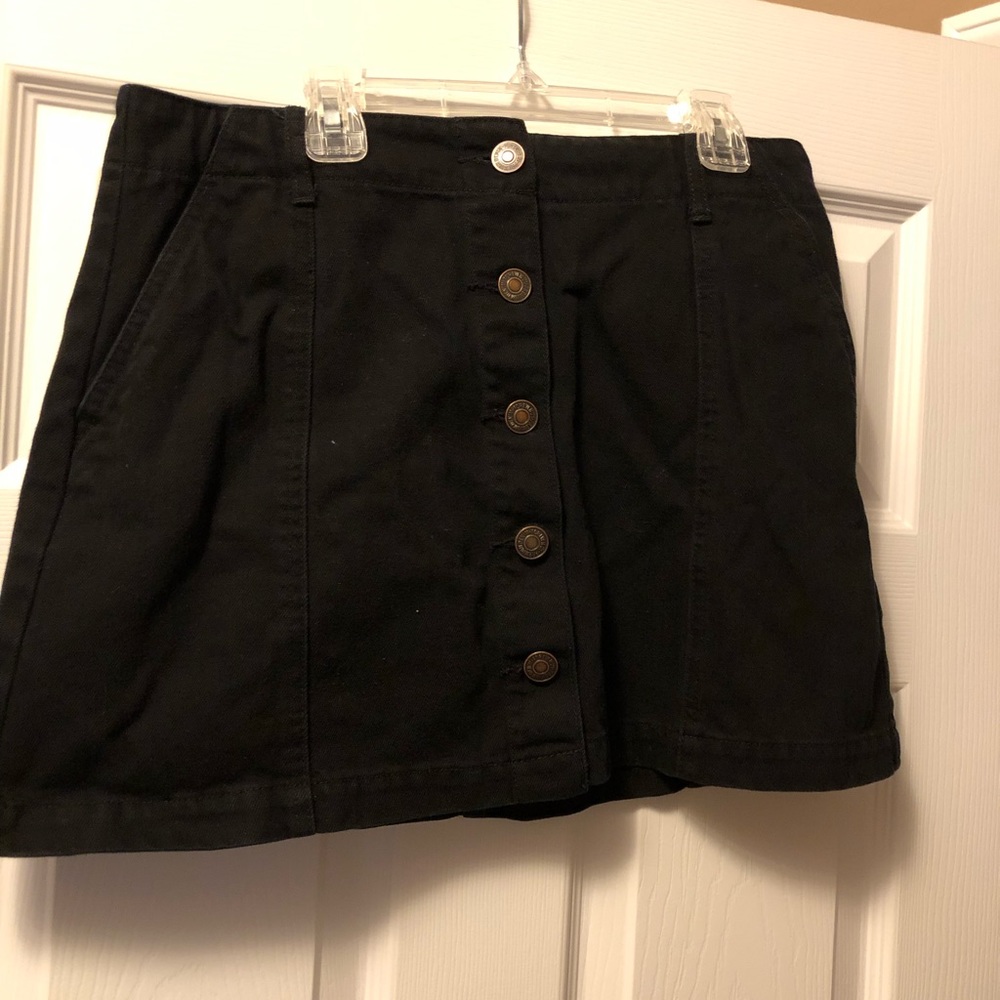 MINI BUTTON DOWN F21 SKIRT